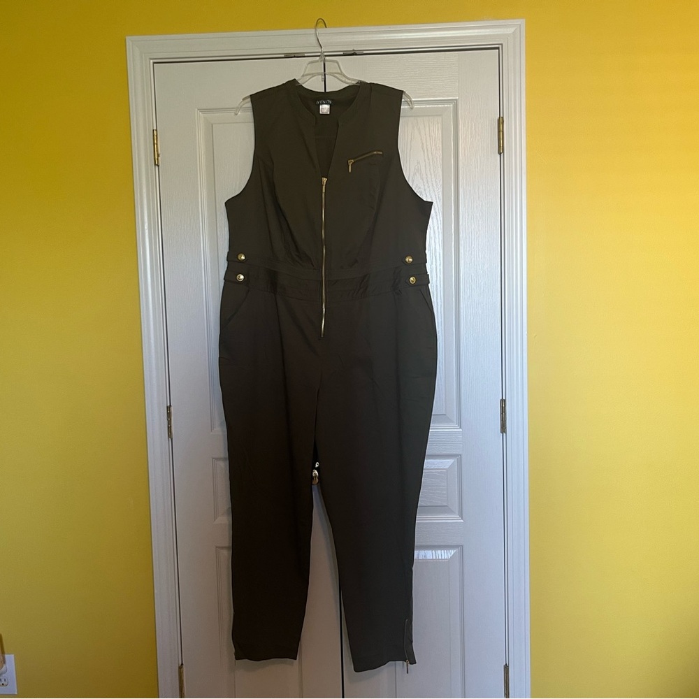Olive jumpsuit